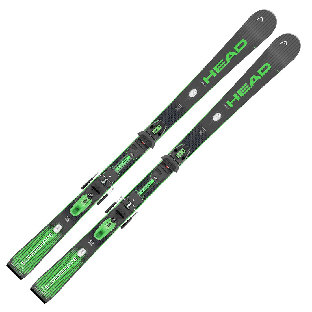 Head Supershape e-Magnum skis with SW/Prot. EVO PR 13 GW System bindings included.