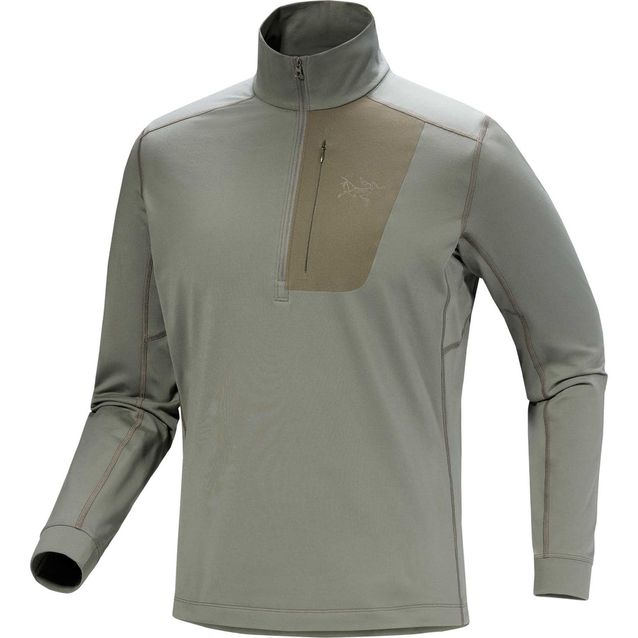 Arcteryx Rho LT Zip Neck Top - Men's in Forage Tatsu