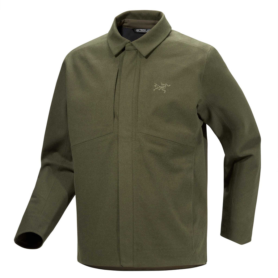 Arcteryx Sawyer Wool Overshirt - Men's in Tatsu Heather