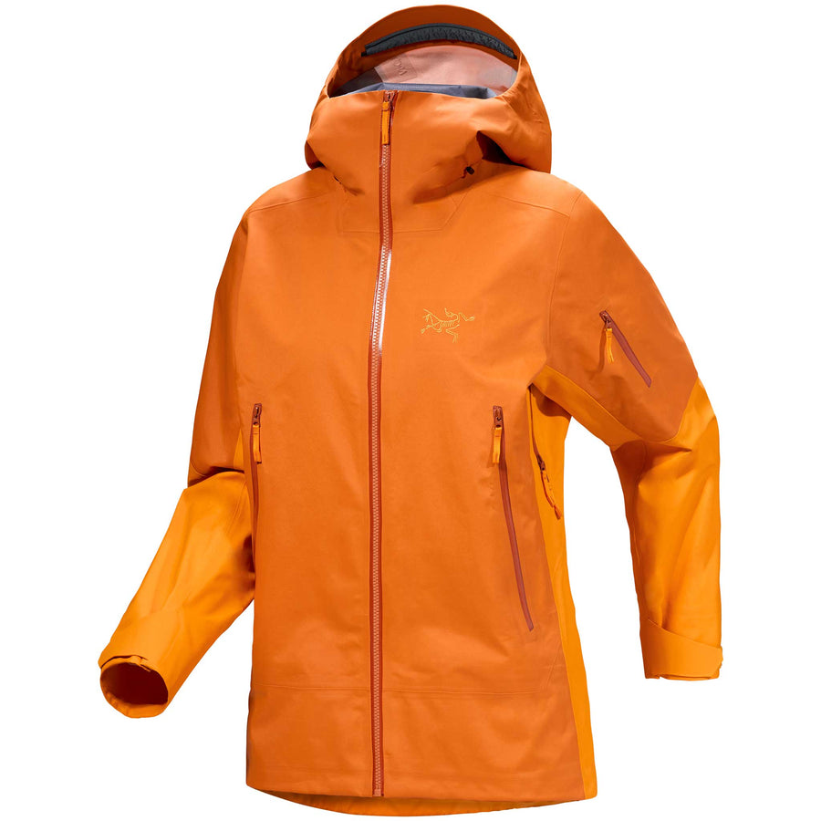 Arcteryx Sentinel Jacket - Women's in Copper Sky and Blaze