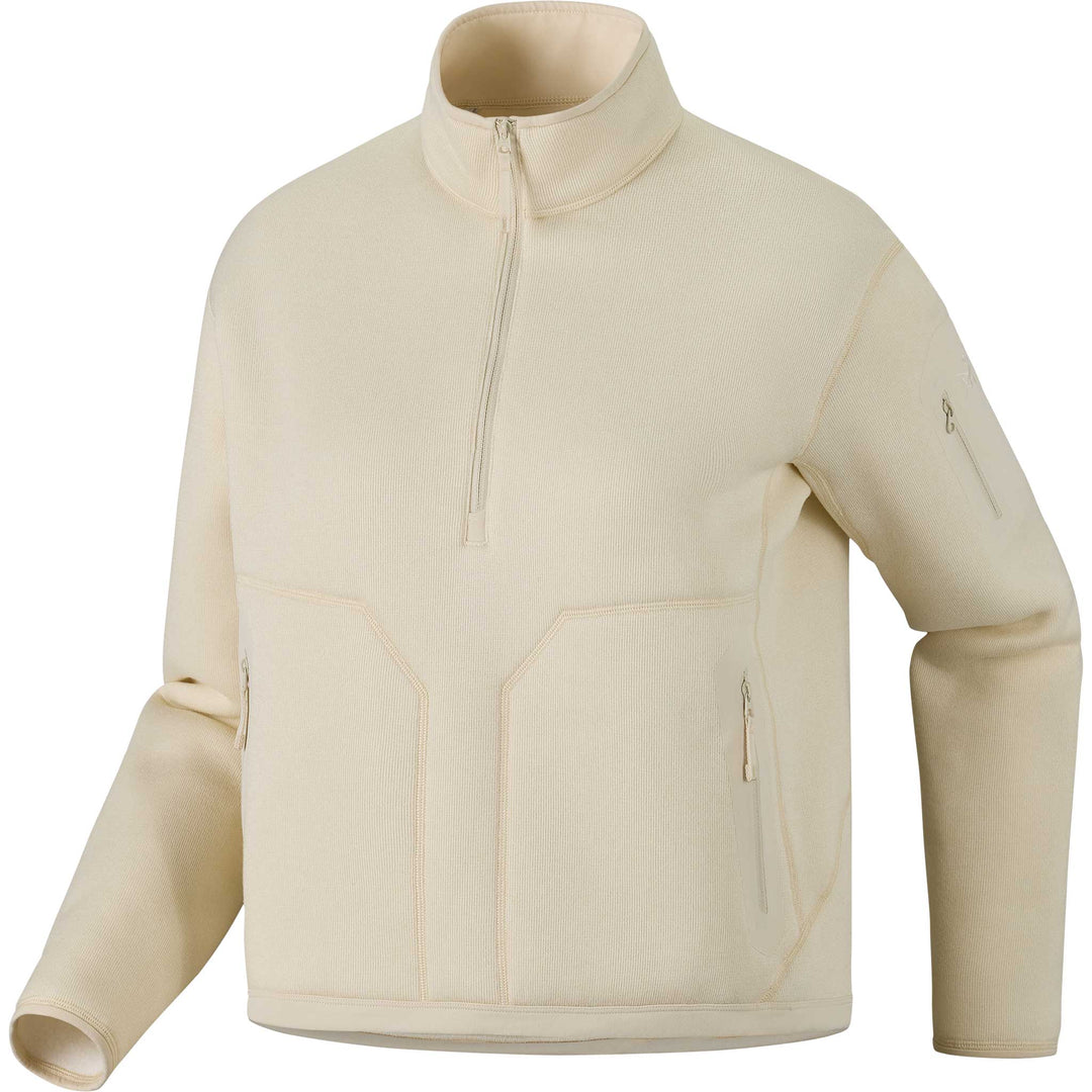 Arcteryx Covert 1/2 Zip Pullover - Women's in Arc Silk Heather Salt