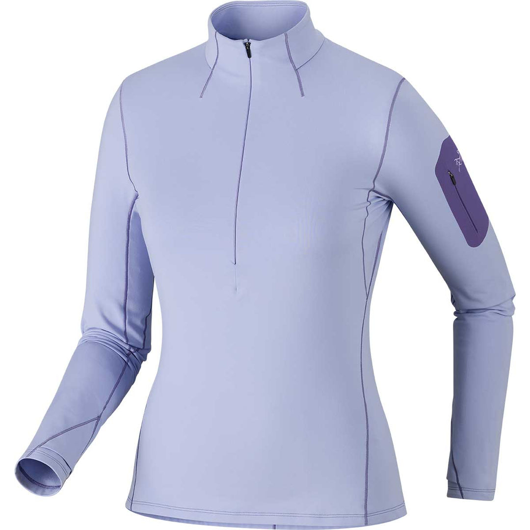 Arcteryx Rho Zip Neck - Women's in Kasumi Blurple.01
