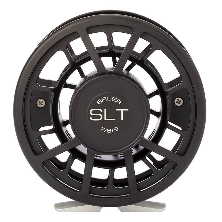 Bauer SLT Fly Reel in Black and Clear