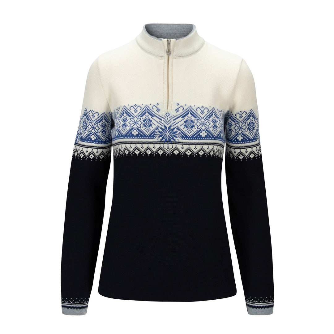 Dale of Norway Moritz Sweater Women's in Navy White Ultramarine