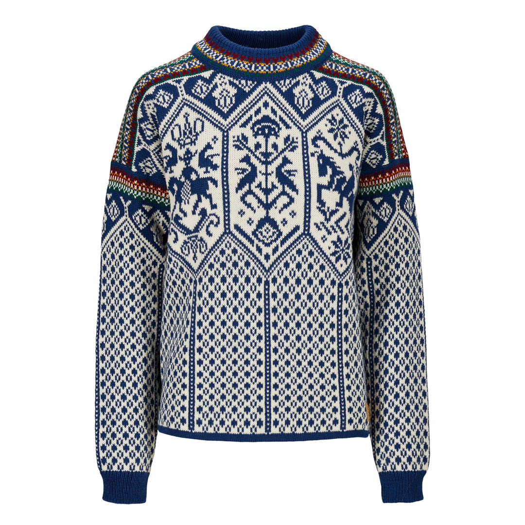 Dale of Norway 1994 Sweater Women's in Indigo Off White Mustard