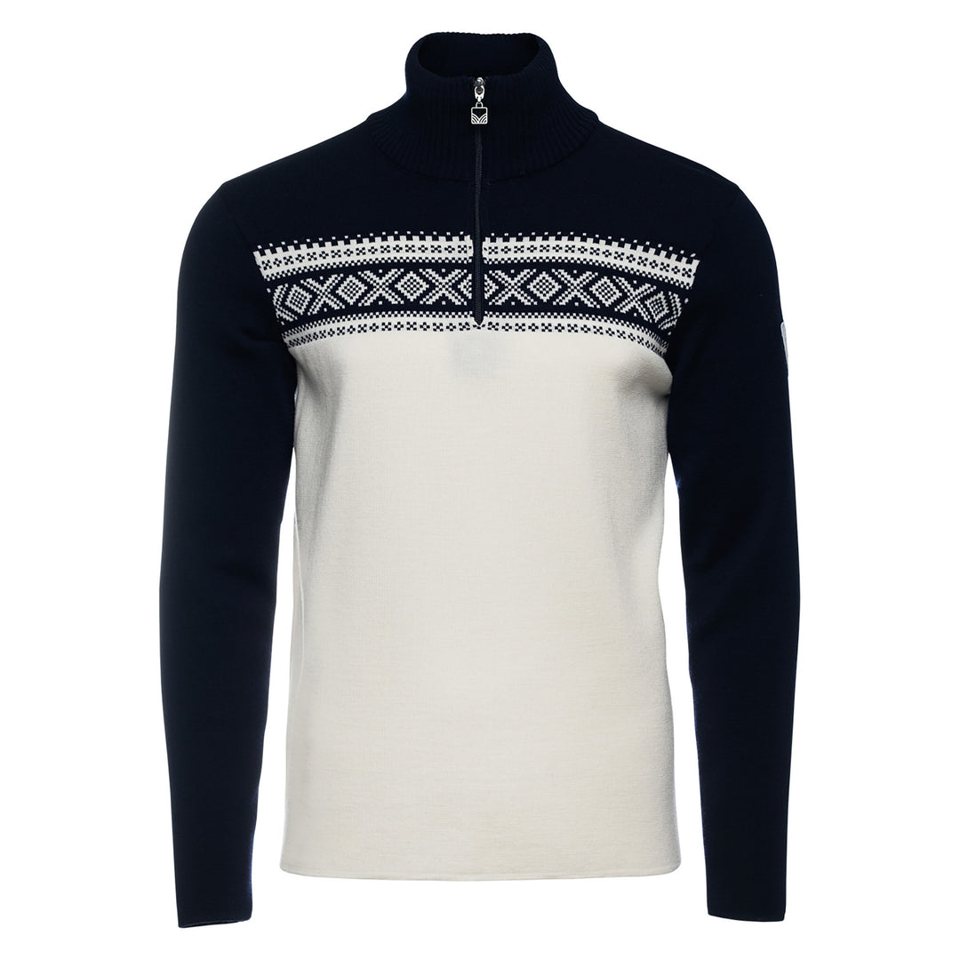Dale of Norway Dalestolen Sweater Men's in Off White Navy.01