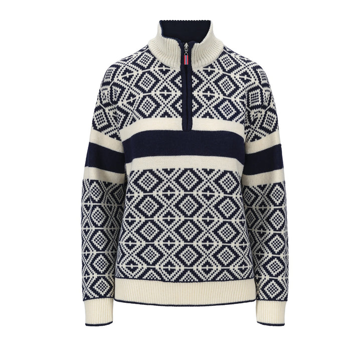 Dale of Norway Team Norway Cortina Sweater Women's in Navy and Off White