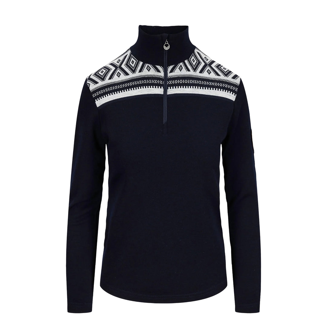 Dale of Norway Cortina Basic Sweater Womens' in Navy and Off White