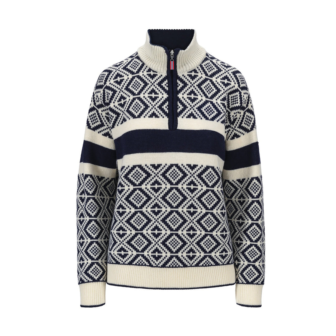 Dale of Norway Team Norway Cortina Sweater Men's in Navy and Off White