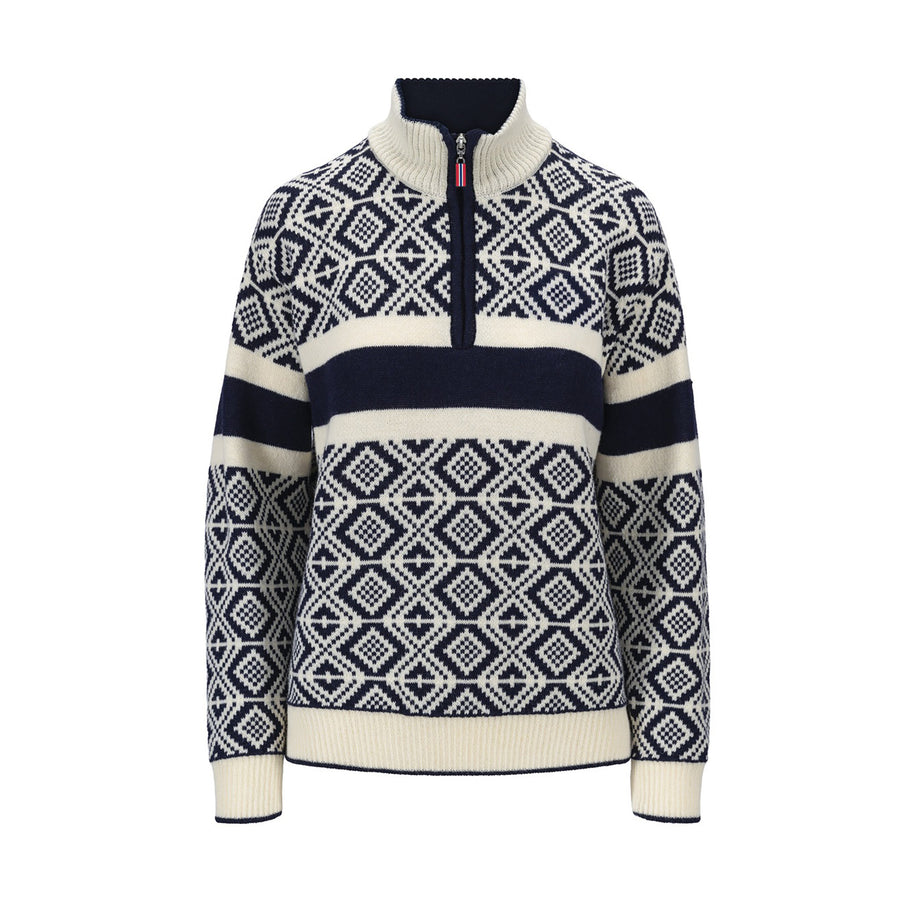 Dale of Norway Team Norway Cortina Sweater Men's in Navy and Off White