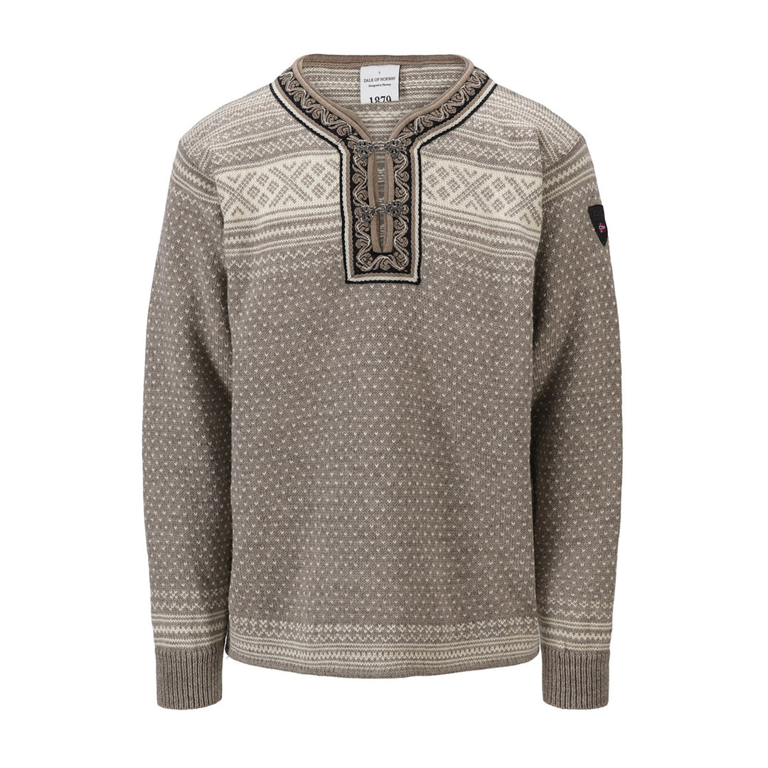 Dale of Norway Setesdal Sweater in Vanilla Sugar Natural White