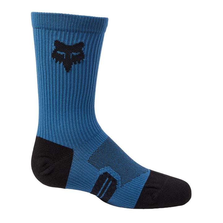 Fox Head 6" Ranger Crew Sock  Kids' in Dark Blue