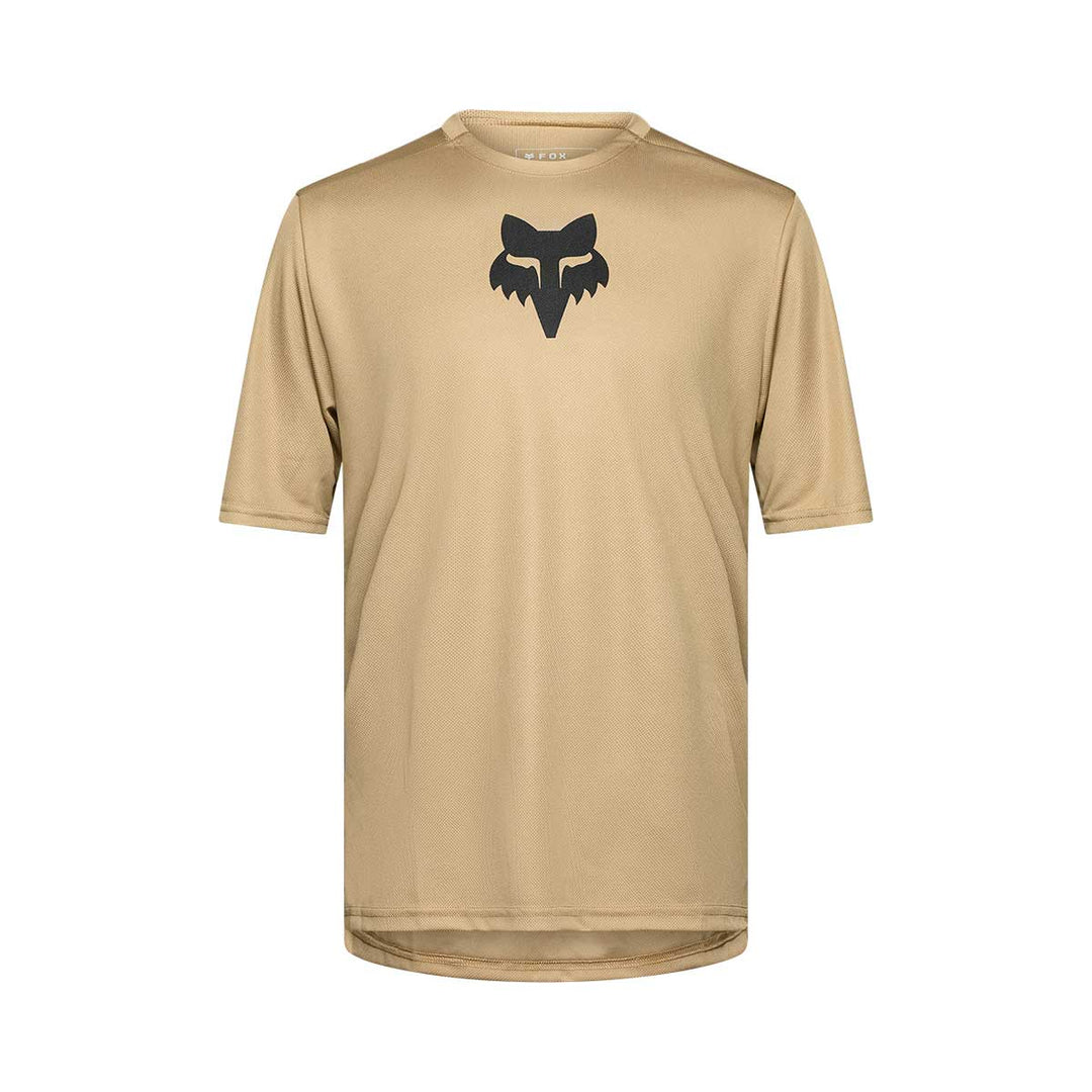 Fox Ranger Fox Head Short Sleeve Jersey Men's in Sand