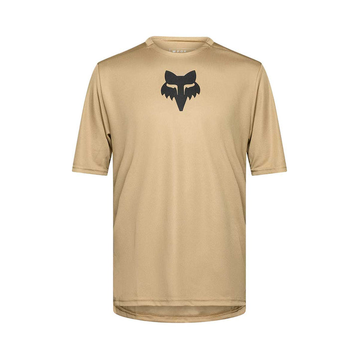 Fox Ranger Fox Head Short Sleeve Jersey Men's in Sand