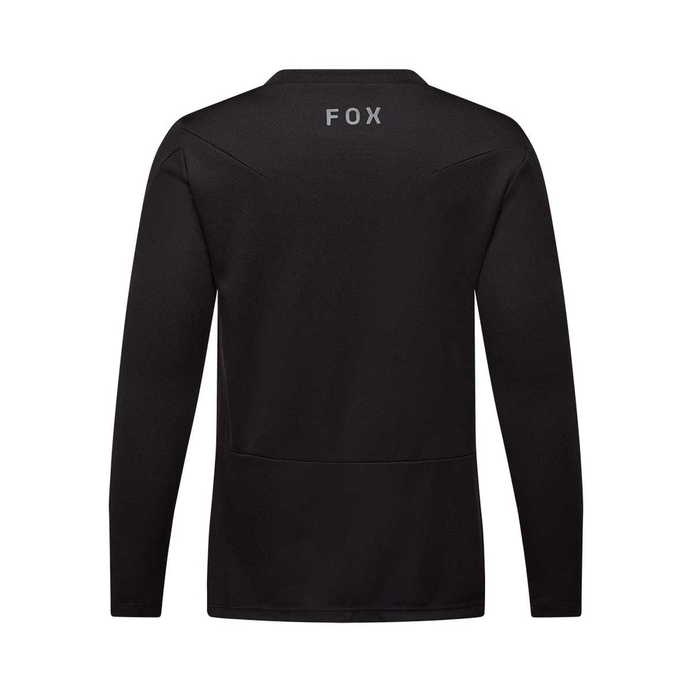 Fox Ranger Fox Head Long Sleeve Jersey Kids' in Black