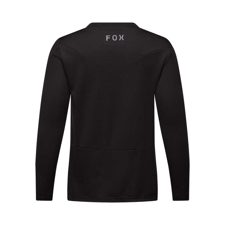 Fox Ranger Fox Head Long Sleeve Jersey Kids' in Black