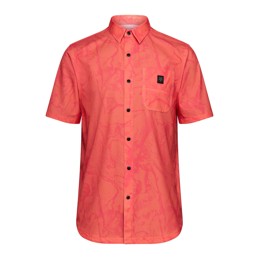 Fox Head Ranger Woven Short Sleeve Jersey Men's in Dark Orange