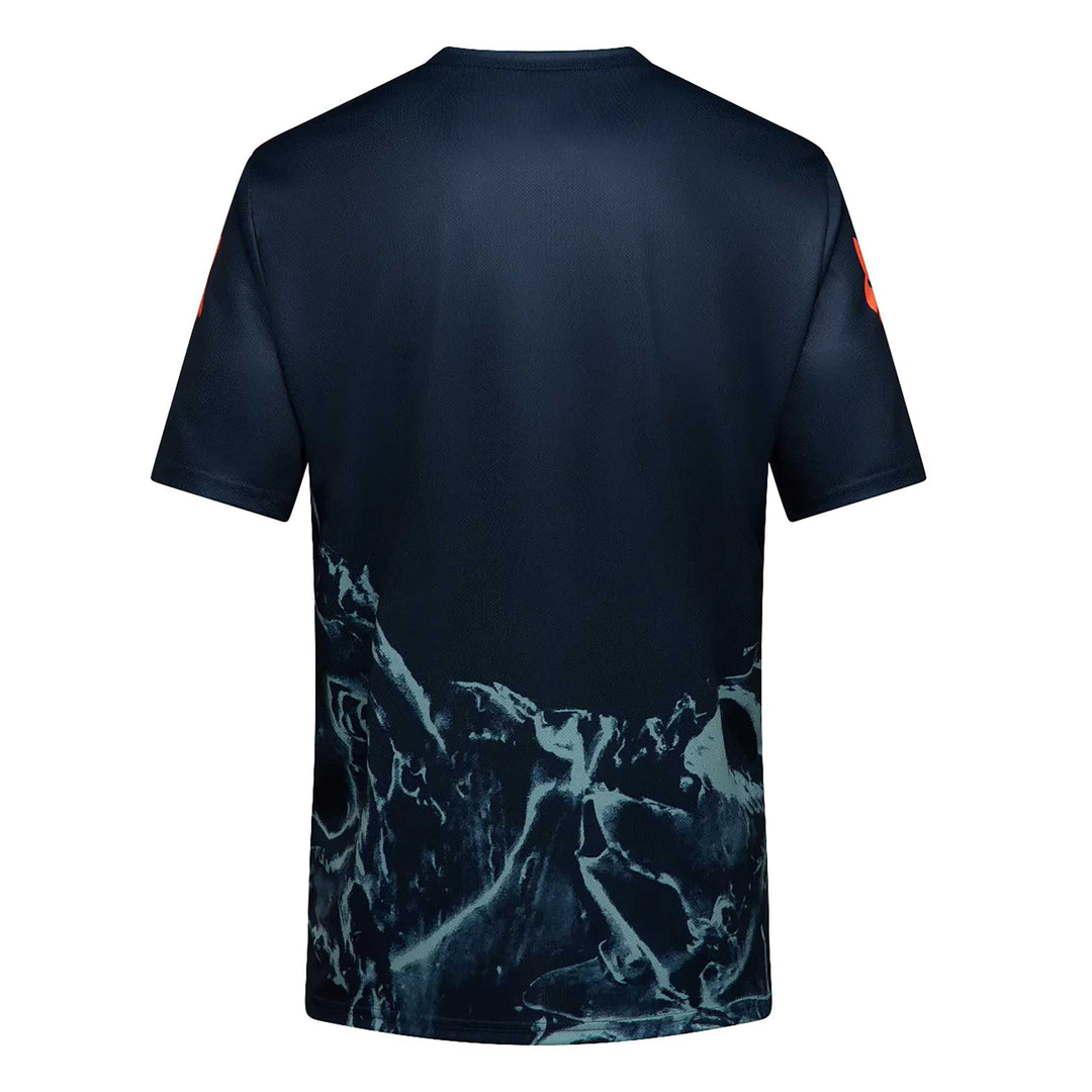 Fox Head Ranger Image Print Short Sleeve Jersey Men's in Dark Blue