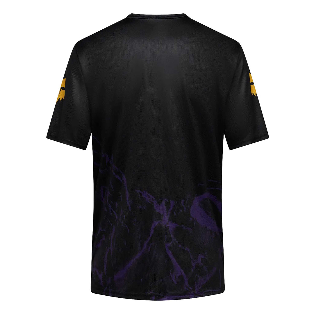 Fox Head Ranger Image Print Short Sleeve Jersey Men's in Plum