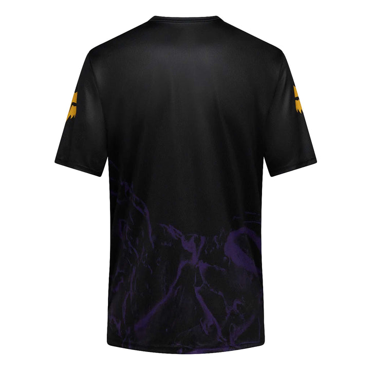 Fox Head Ranger Image Print Short Sleeve Jersey Men's in Plum