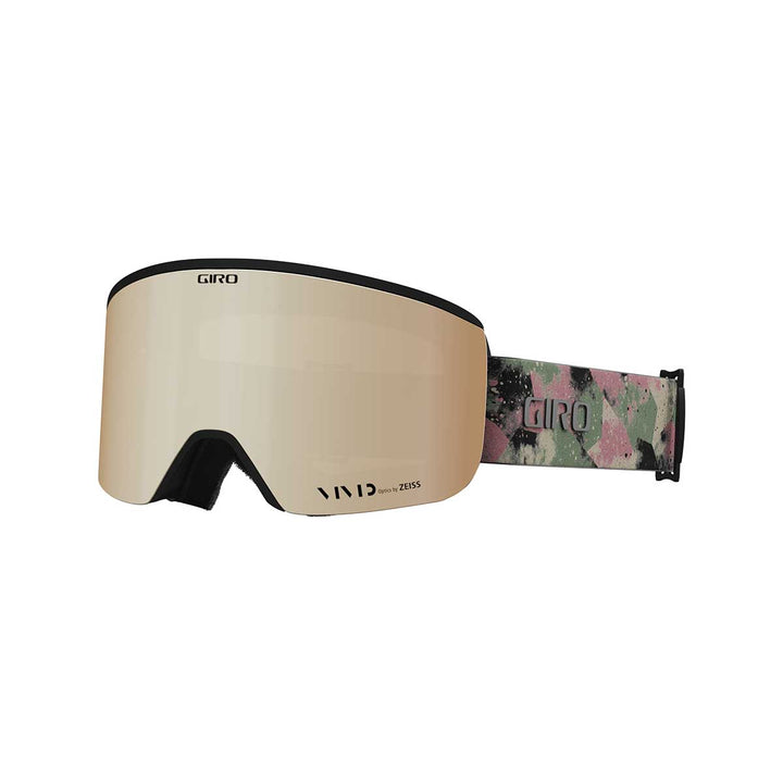 Giro Axis Goggle with Bonus Lens in Green Marble with Vivid Petrol