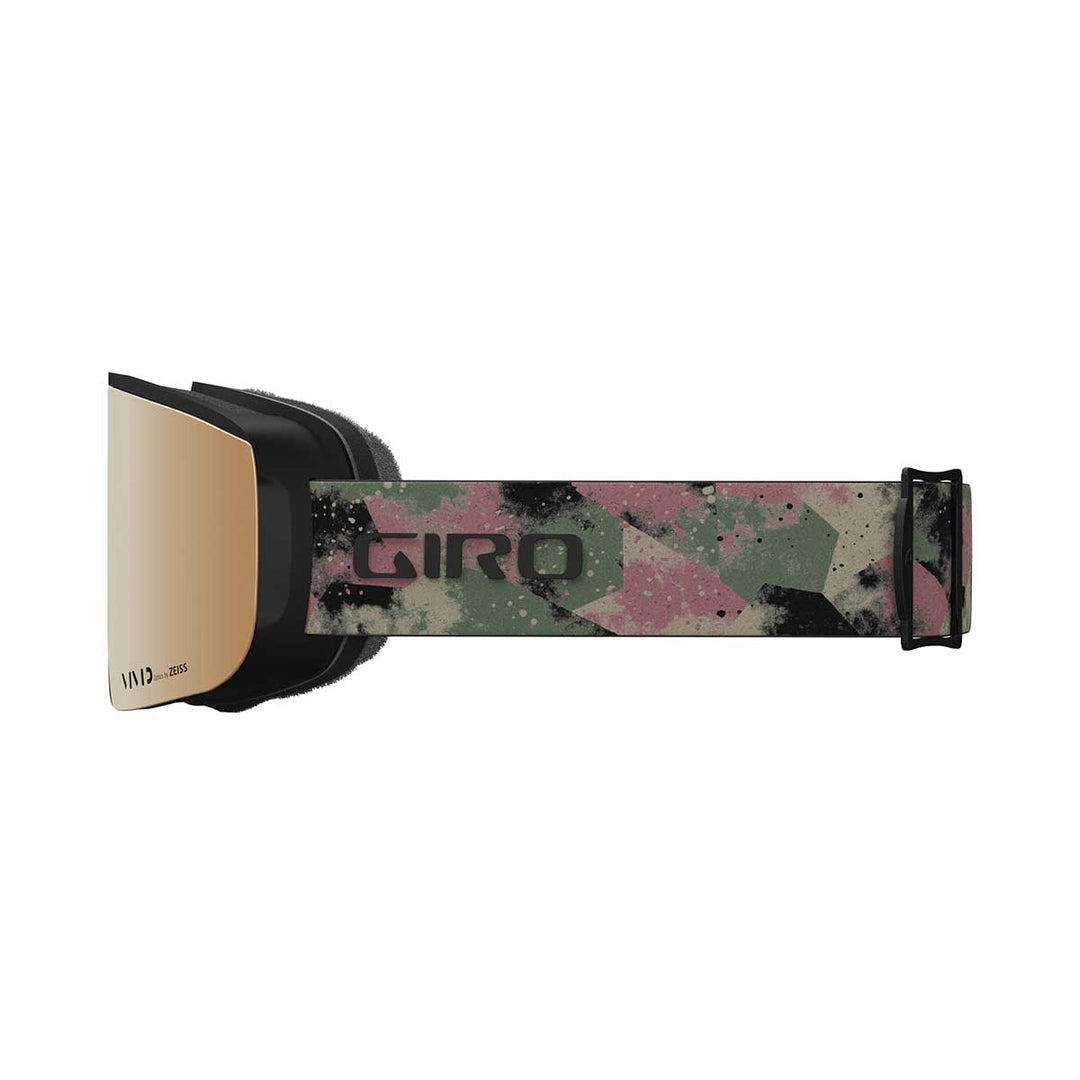 Giro Axis Goggle with Bonus Lens in Green Marble with Vivid Petrol