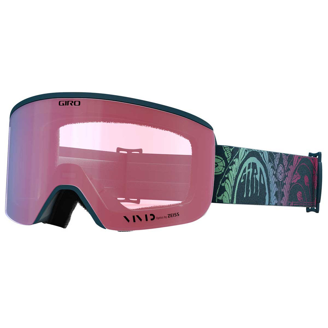 Giro Axis Goggle with Bonus Lens in Harbor Blue Filmore Sun with Vivid Royal
