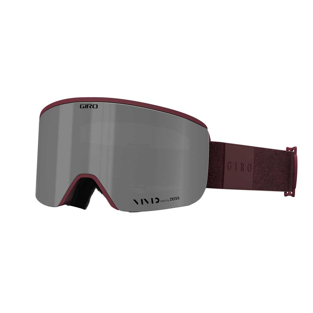 Giro Axis Goggle with Bonus Lens in Ox Red Mono with Vivid Onyx