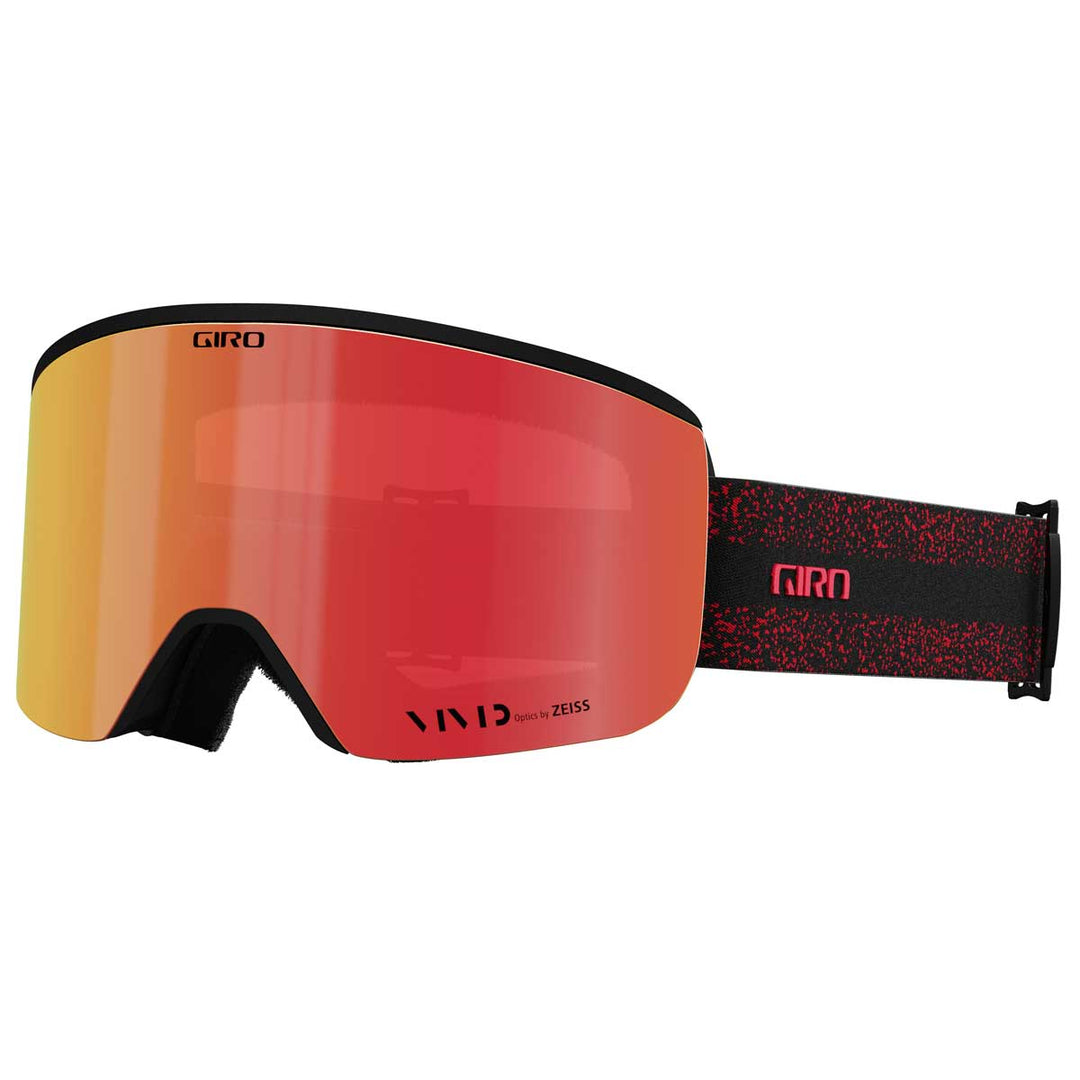 Giro Axis Goggle with Bonus Lens in Red Expedition with Vivid Ember