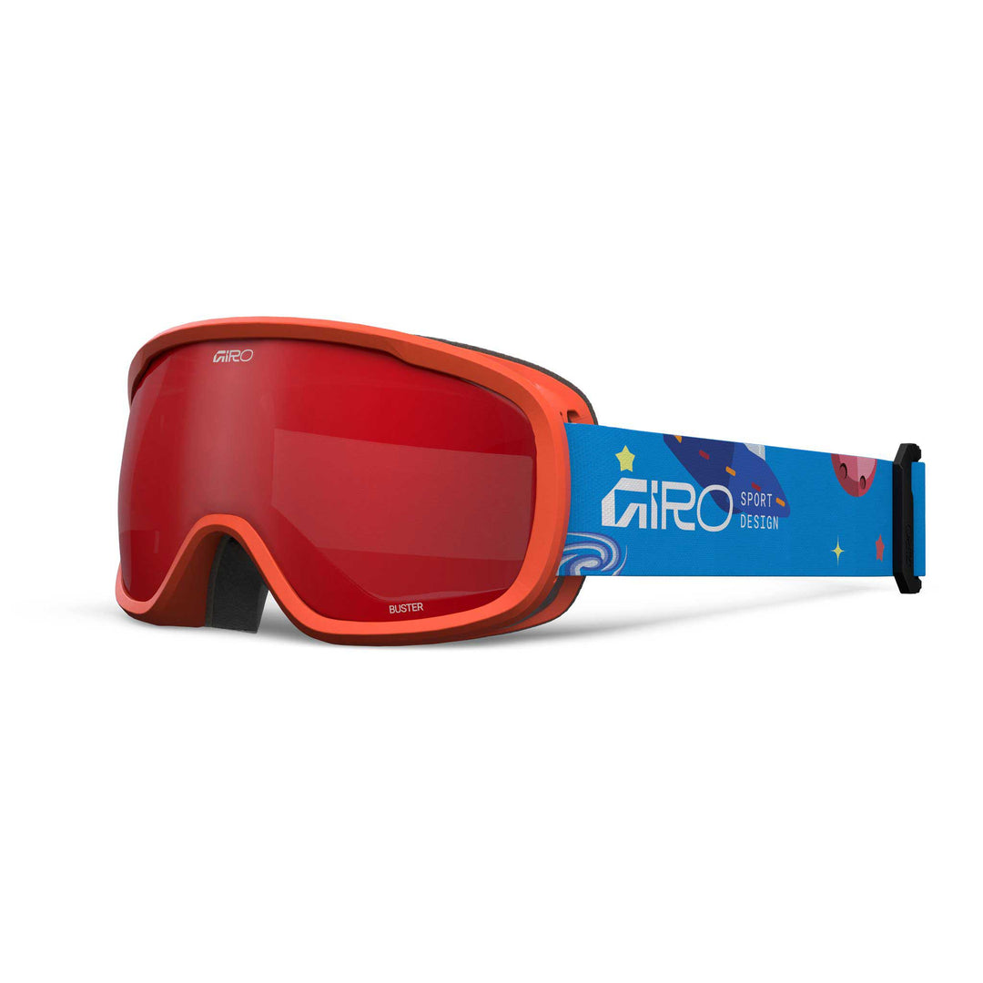 Giro Kid's Buster Goggle Blue with Amber Scarlet Rocket.