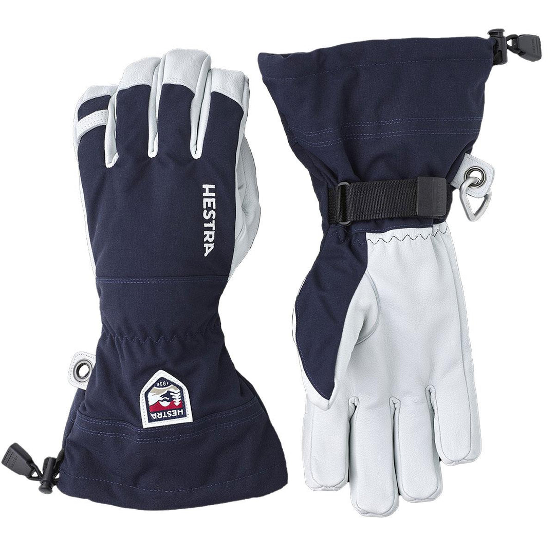Hestra Army Leather Heli Glove in Navy
