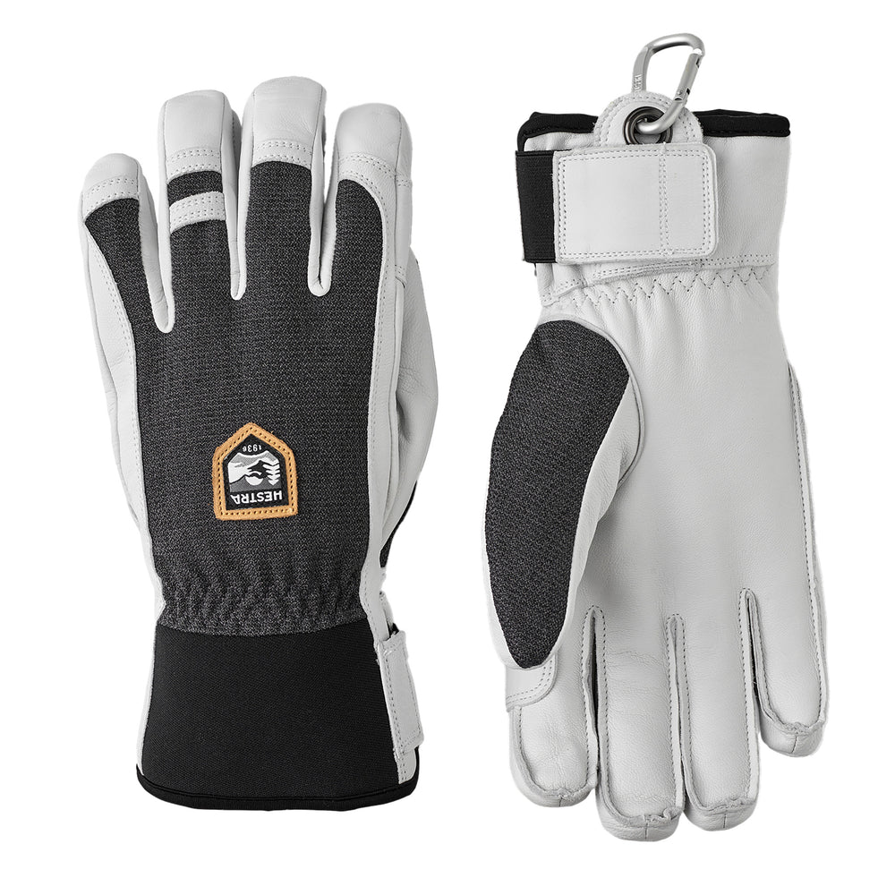 Hestra Army Leather Patrol Glove in Charcoal