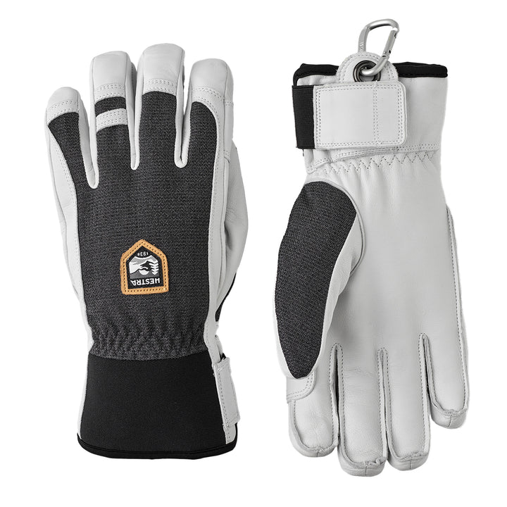 Hestra Army Leather Patrol Glove in Charcoal