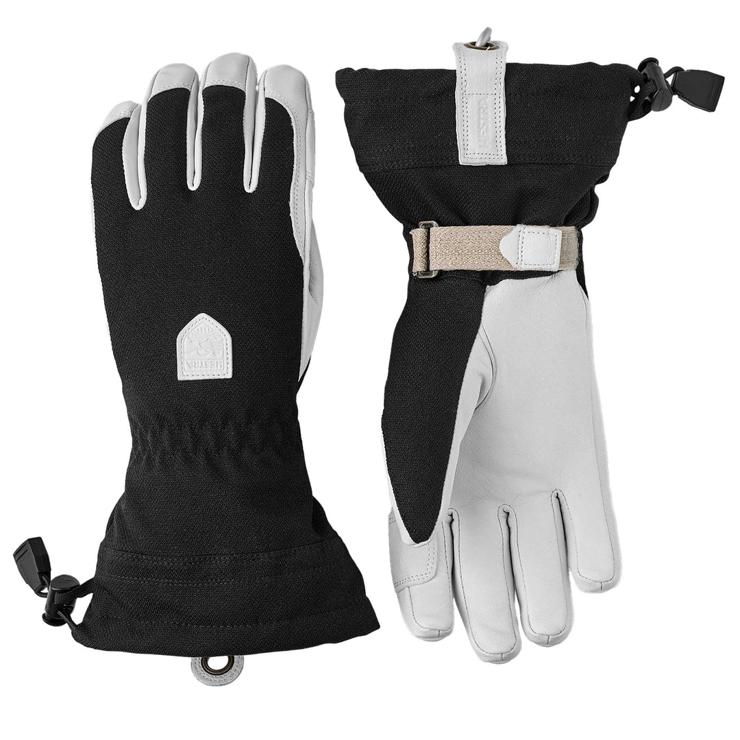 Hestra Women's Patrol Gauntlet Glove in Black