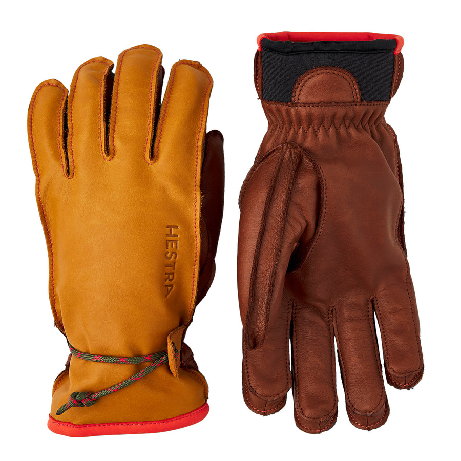 Hestra Wakayama Glove in Cork and Brown