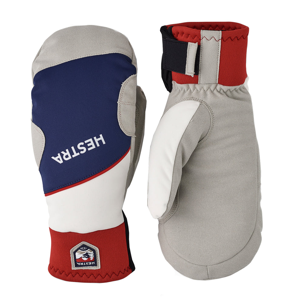 Hestra Comfort Tracker Mitten in Navy and Off White