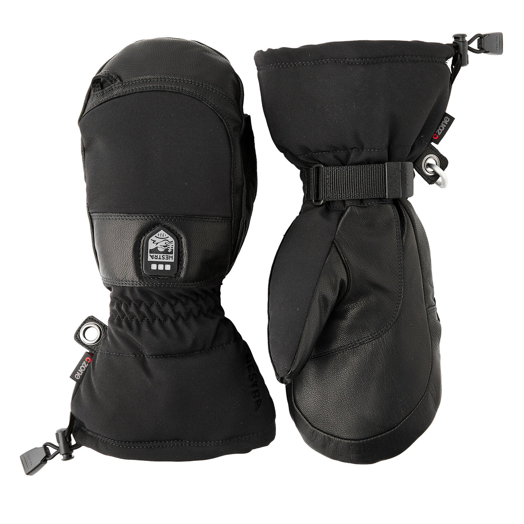 Hestra Heater Gauntlet Mitt in Black