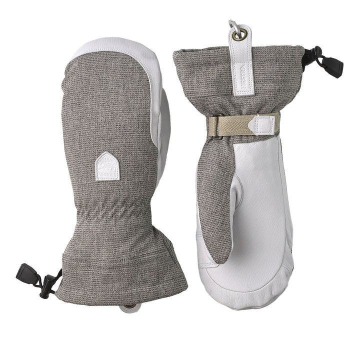 Hestra Patrol Gauntlet Mitten Women's in Light Grey