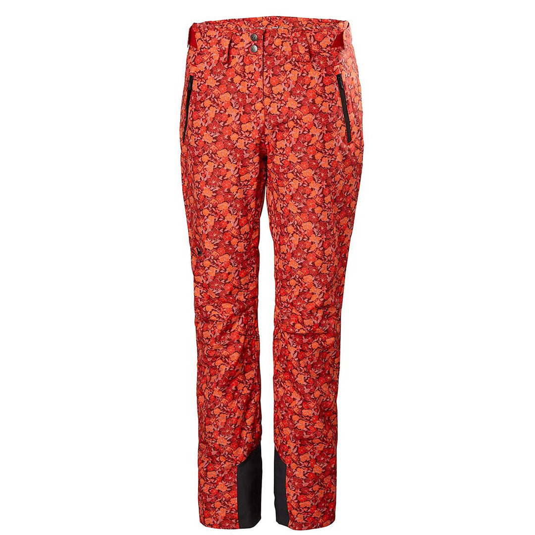 Helly Hansen Legendary Insulated Pant Women's in Red Flower AOP Small