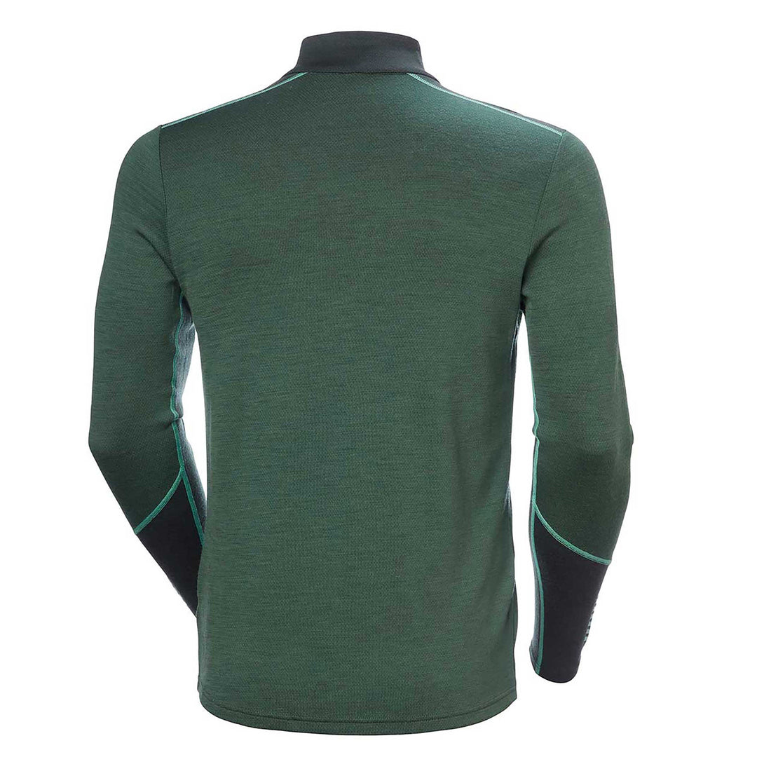 Helly Hansen Lifa Merino Midweight 1/2 Zip Top Men's in Jungle Green