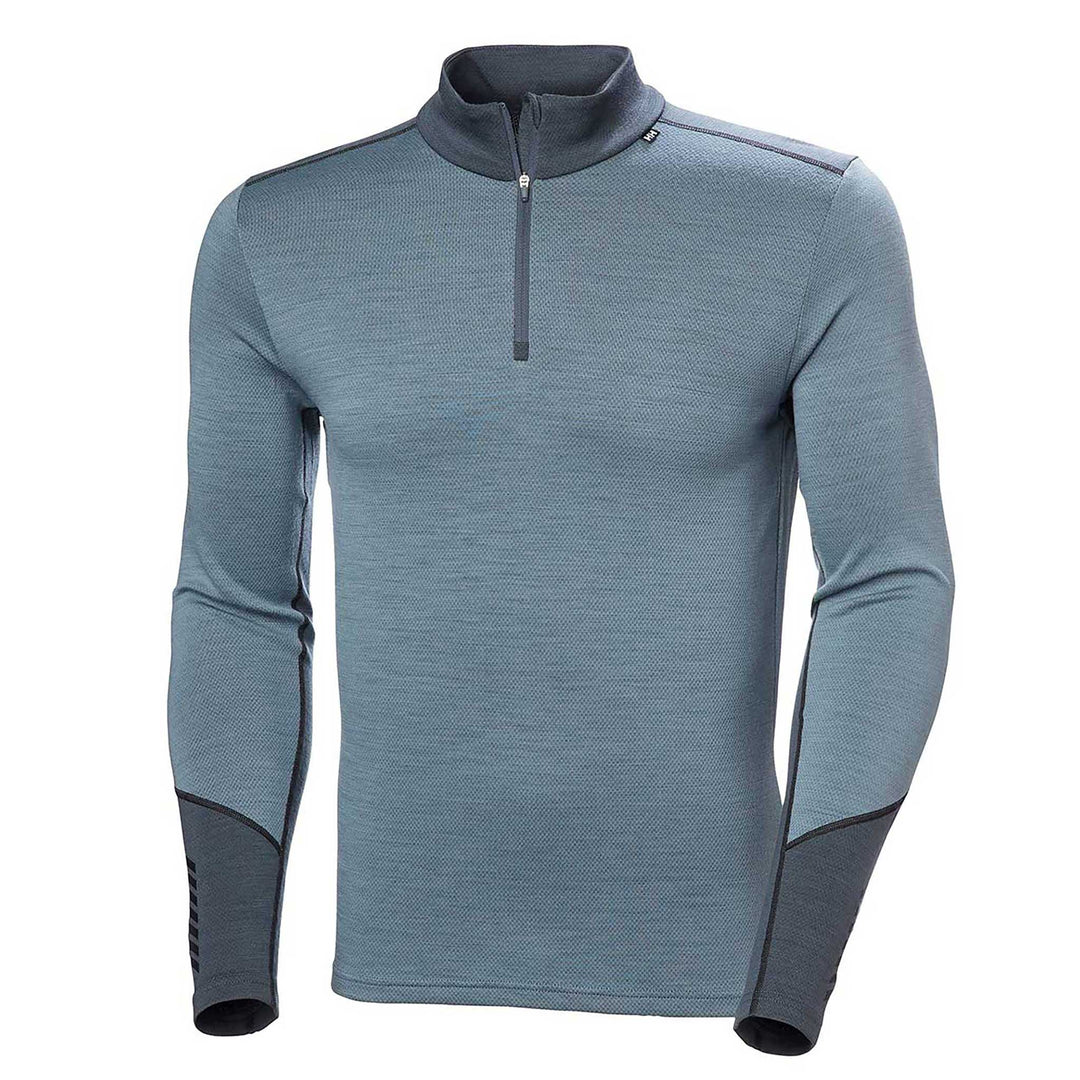 Helly Hansen Lifa Merino Midweight 1/2 Zip Top Men's in Washed Navy