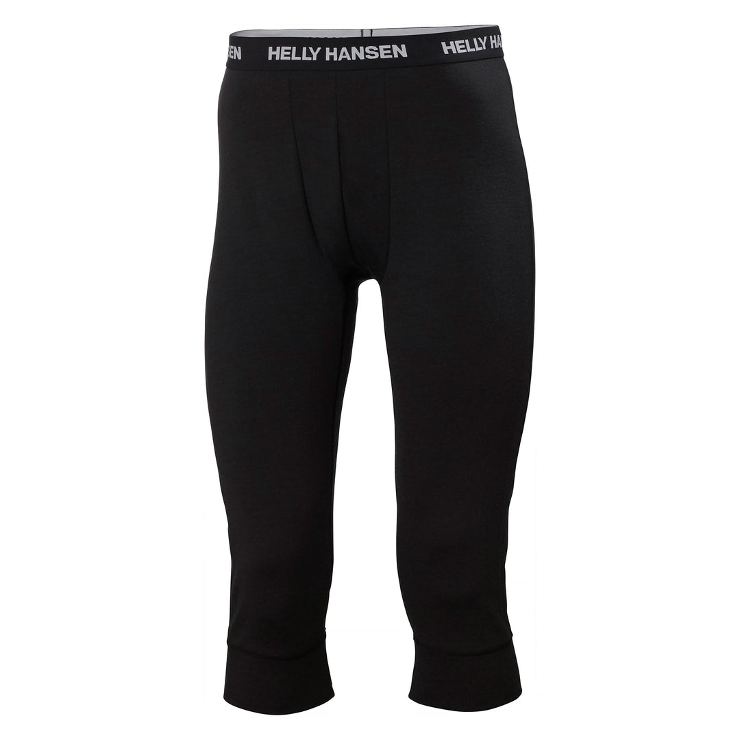 Helly Hansen Lifa Merino Midweight 3/4 Pant Men's in Black