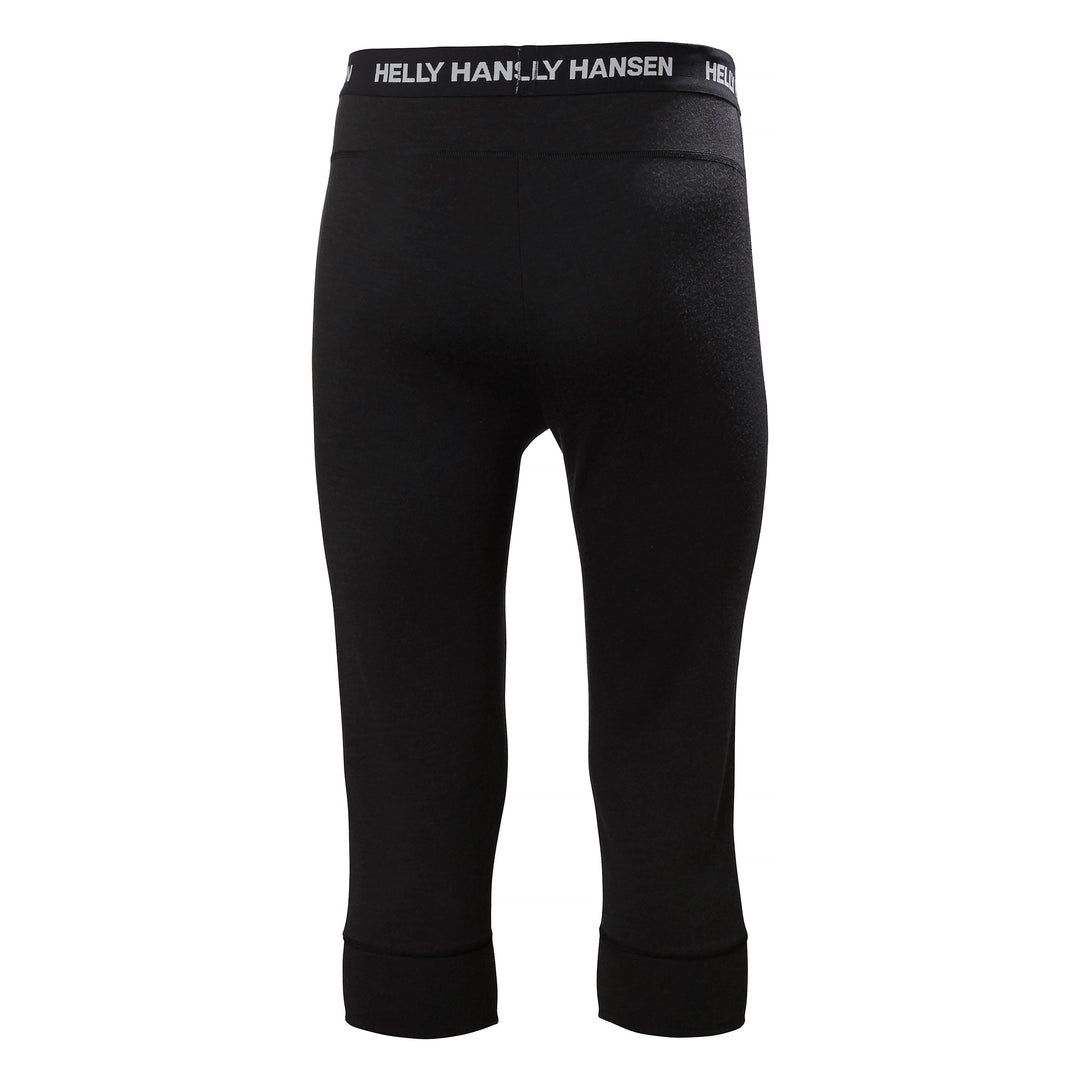 Helly Hansen Lifa Merino Midweight 3/4 Pant Men's in Black