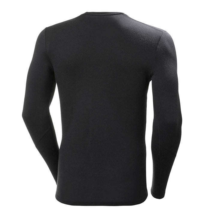 Helly Hansen Lifa Merino Midweight Crew Top Men's in Black