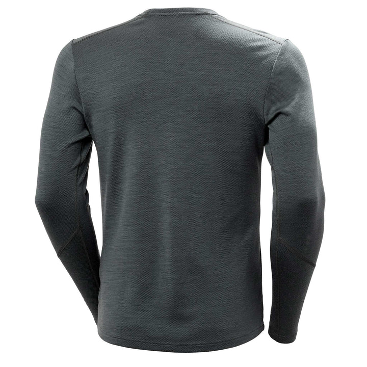 Helly Hansen Lifa Merino Midweight Crew Top Men's in Concrete