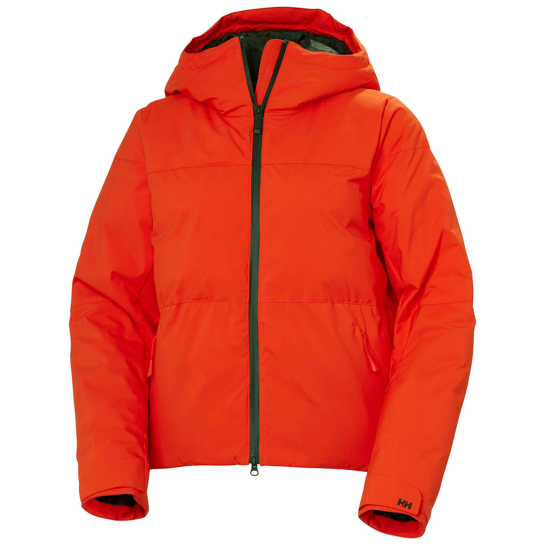 Helly Hansen Nora Short Puffy Jacket Women's in Cherry Tomato