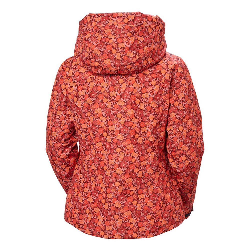 Helly Hansen Valdisere 3.0 Jacket Women's in Red Floral AOP a Small