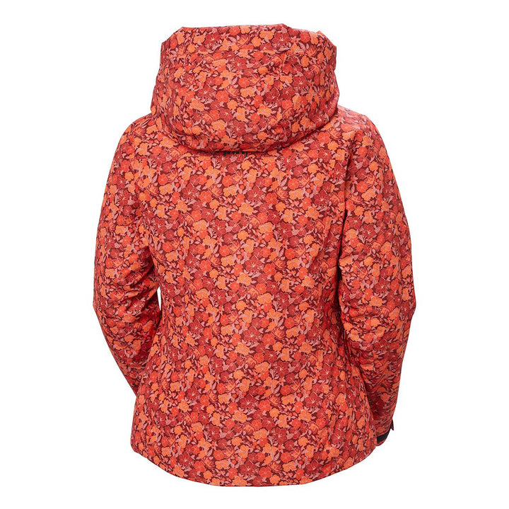 Helly Hansen Valdisere 3.0 Jacket Women's in Red Floral AOP a Small