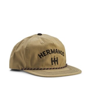 Howler Brothers Hermanos Snapback Hat in Warm Grey