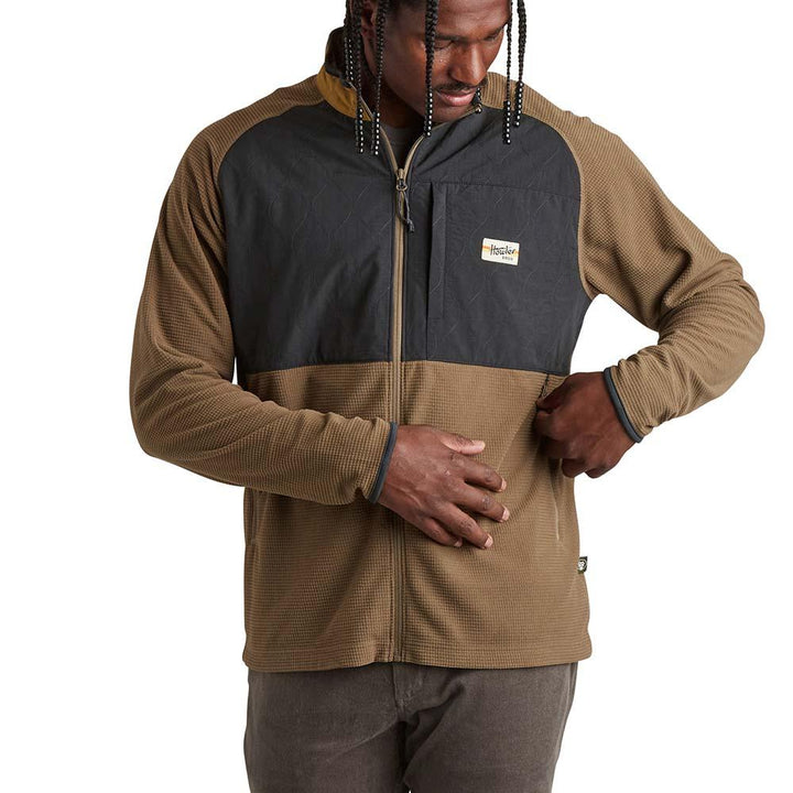 Howler Brothers Talisman Fleece Jacket Mens in Capers